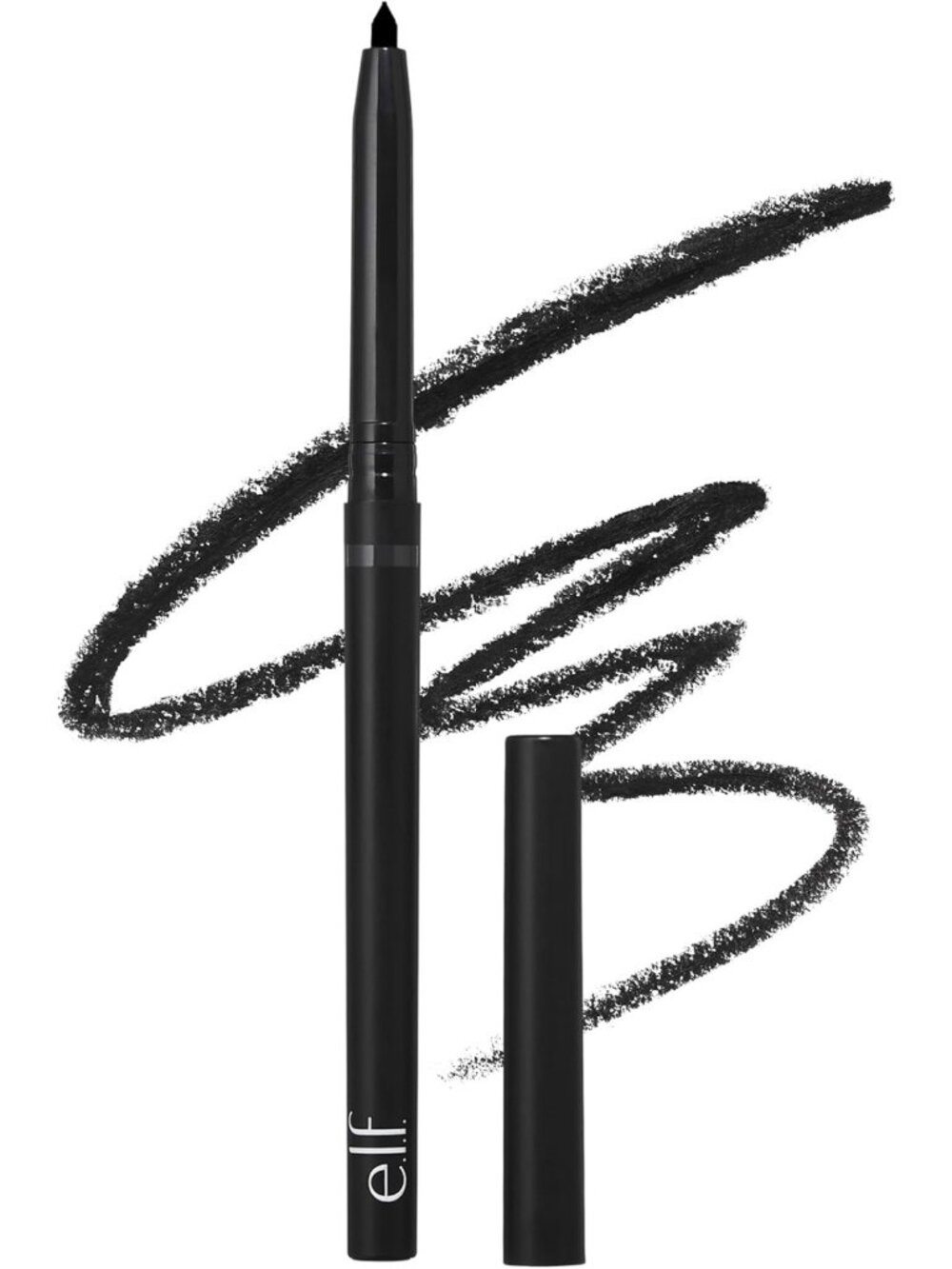 Waterproof Retractable Eyeliner - Creamy, Ultra-Pigmented, Vegan, Bold Black